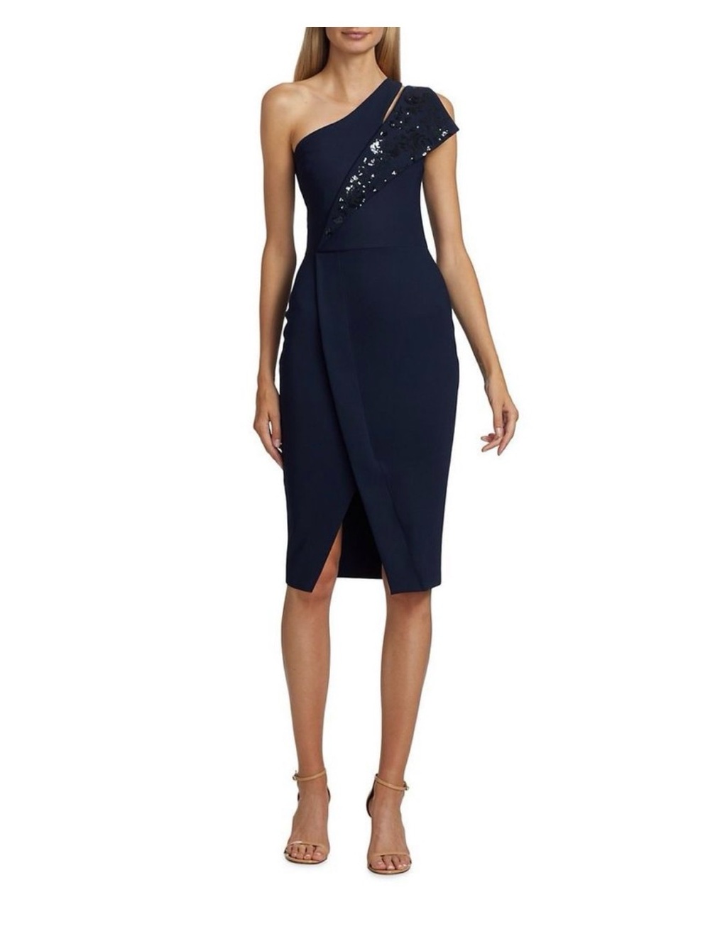 Chiara Boni La Petite Robe
Asymmetric Sequin Knee-Length size 8
